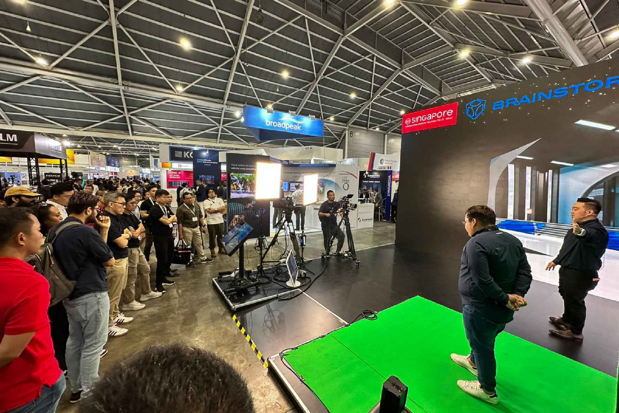 Rental Indoor LED Screen for Asia Tech X Singapore at Expo, Singapore