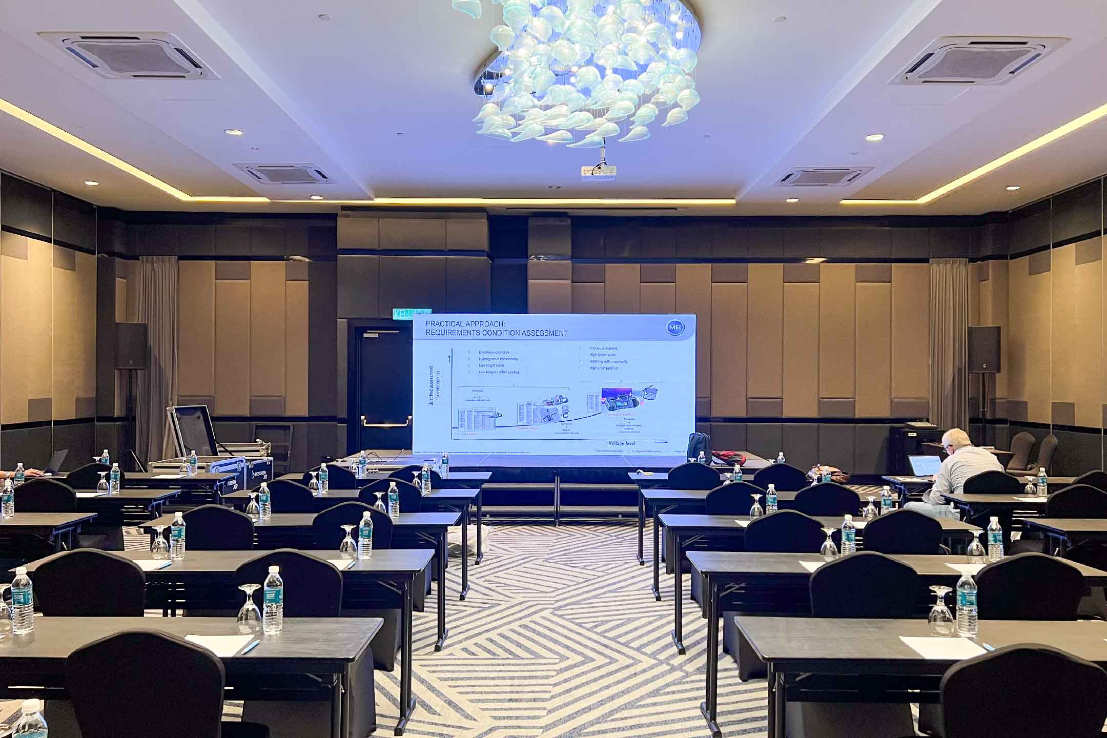 Rental Indoor LED Screen for Customer Day Johor at Sheraton Desaru at Four Points by Sheraton Desaru