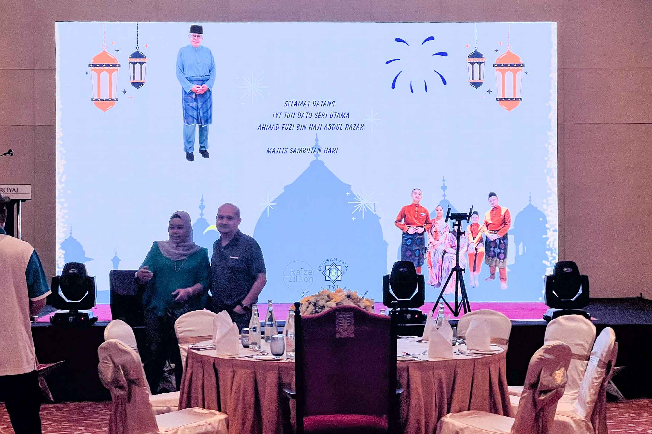 Rental Indoor LED Screen for Eid Celebration at PARKROYAL Penang Resort