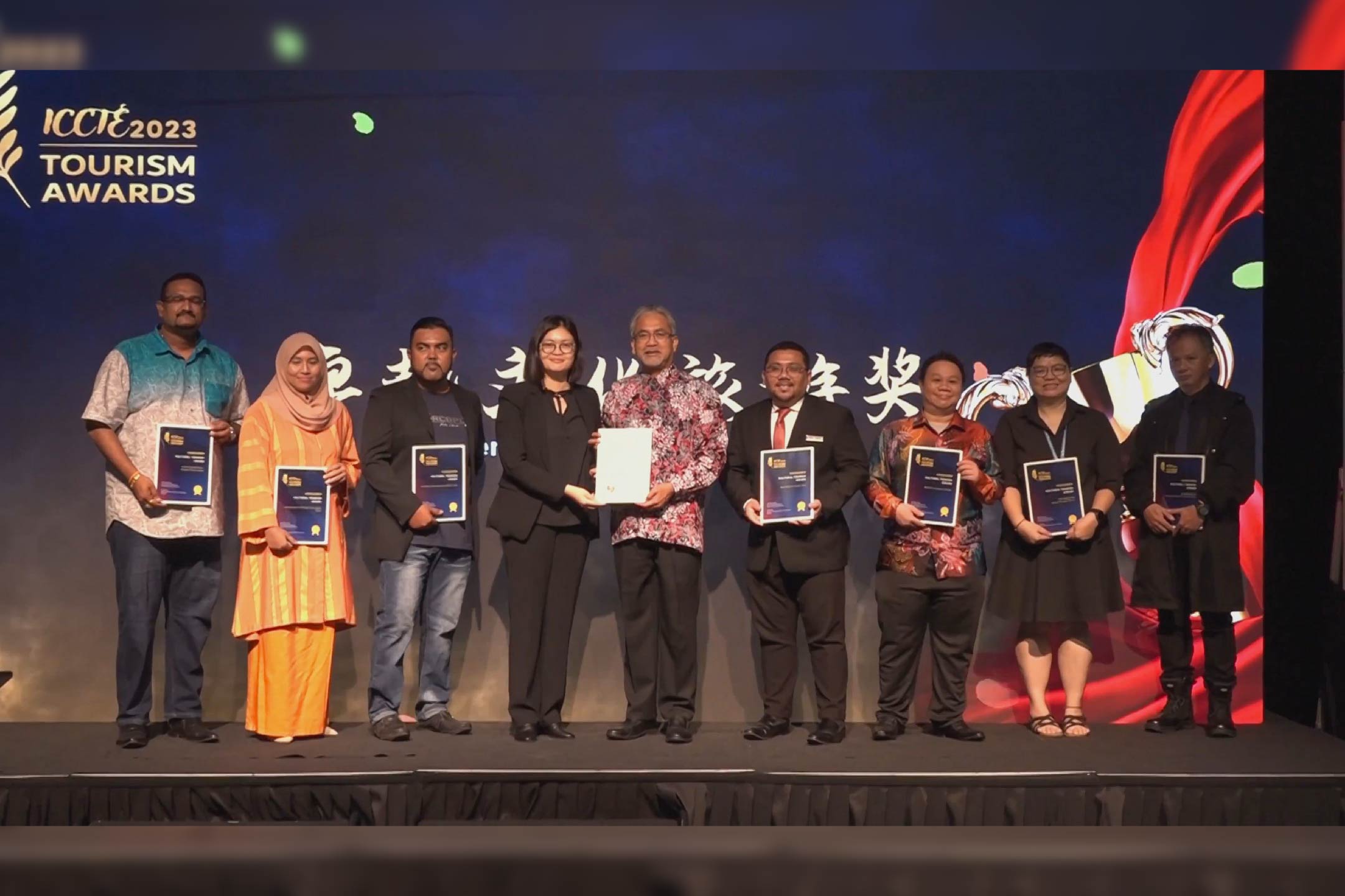 Rental Indoor LED Screen for ICCTE 2023 Tourism Awards at Rekascape, Cyberjaya