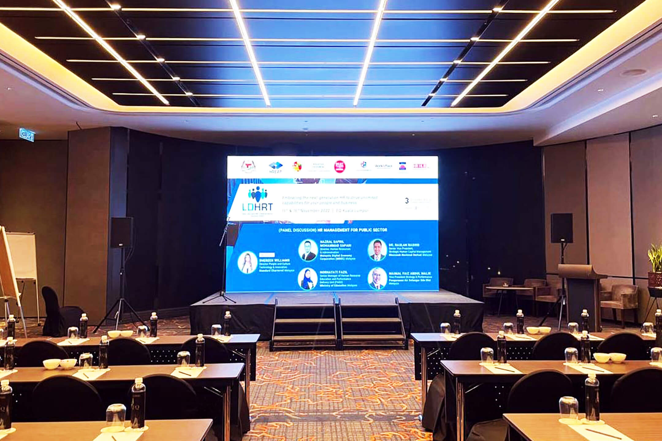 Rental Indoor LED Screen for Asia L&D and HR Transformation Summit 2022 at EQ Hotel, Kuala Lumpur