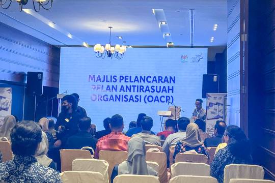 Rental Indoor LED Screen for Majlis Pelan Antirasuah Organisasi (OACP) at MovenPick Hotel & Convention Centre, KLIA