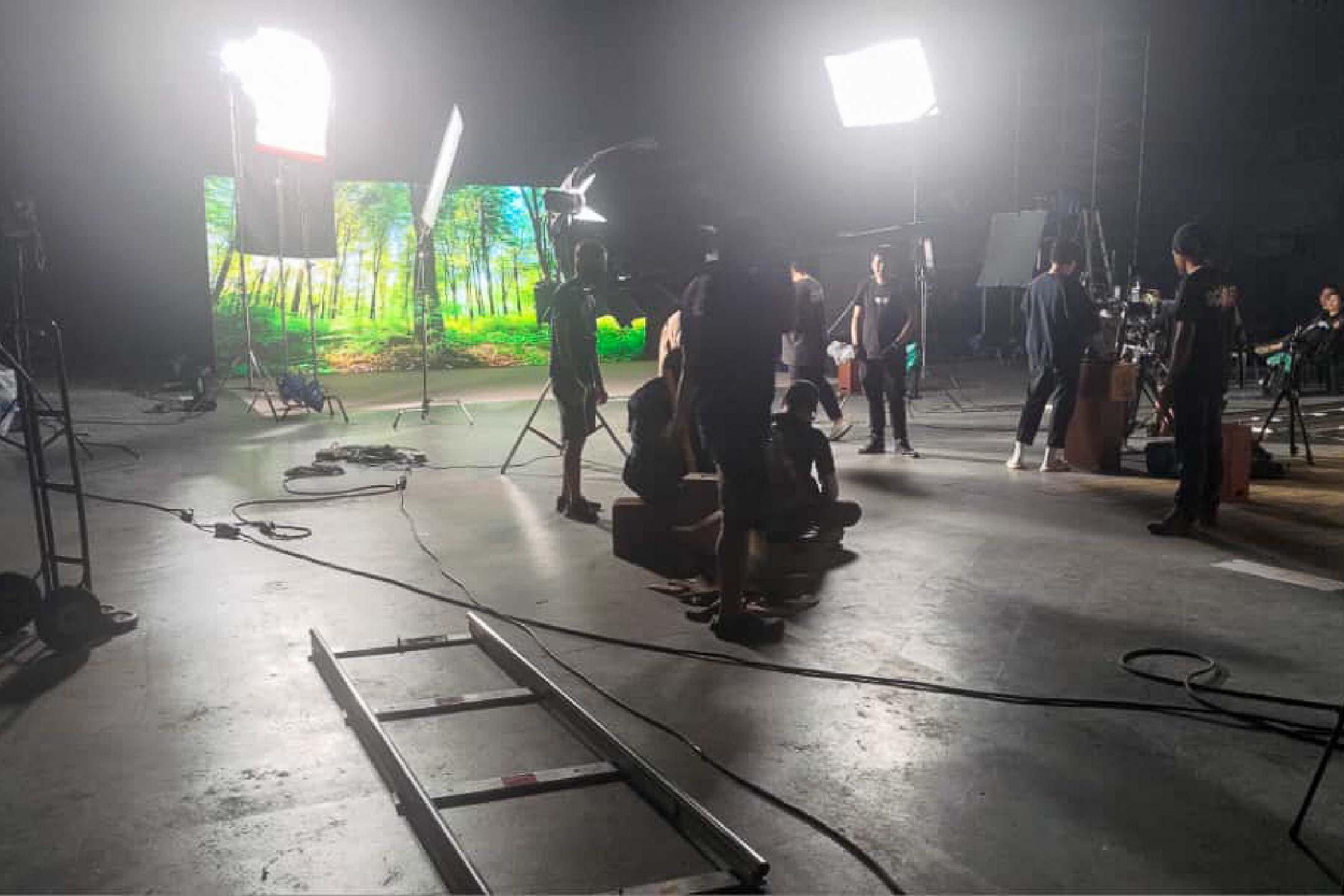 Rental Indoor LED Screen for Product Video Shooting at OSIM (Backdrop) at CINE Studio