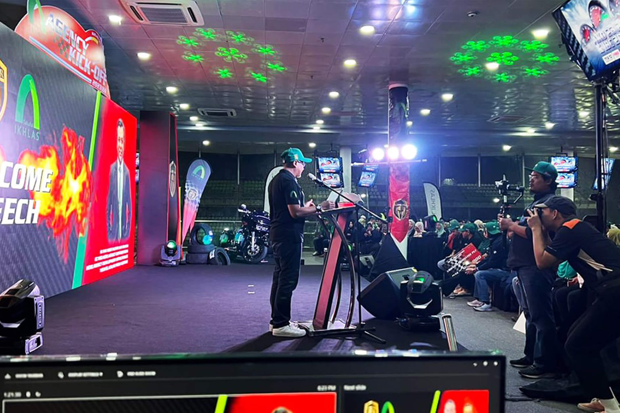 Rental Indoor LED Screen for Takaful IKHLAS at Sepang International Circuit North Paddock