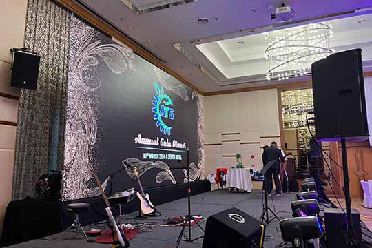 Rental Indoor LED Screen for ATS Annual Gala Dinner at Zenith Hotel Putrajaya