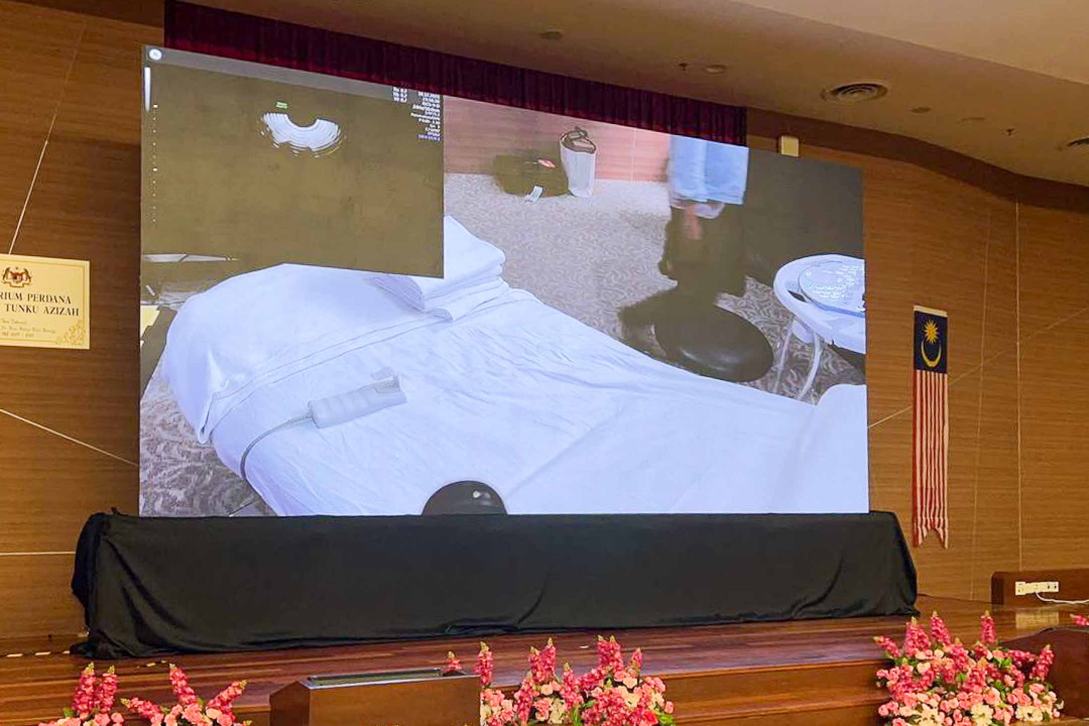 Rental Indoor LED Screen for Product Lunching at Hospital Tunku Azizah at Auditorium Perdana Hospital Tunku Azizah