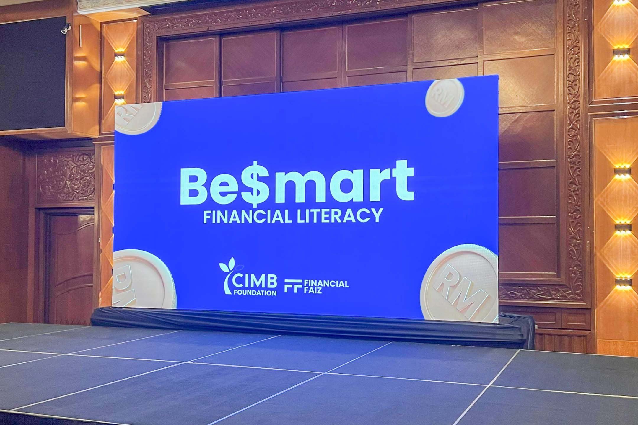 Rental Indoor LED Screen for Be$smart Financial Literacy at Cyberview Resort & Spa