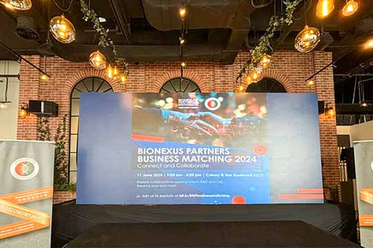 Rental Indoor LED Screen for Bioeconomy Corporation at Colony Star Boulevard KLCC