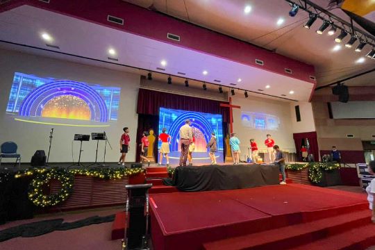 Rental Indoor LED Screen for Heritage International School at Petaling Jaya, Selangor