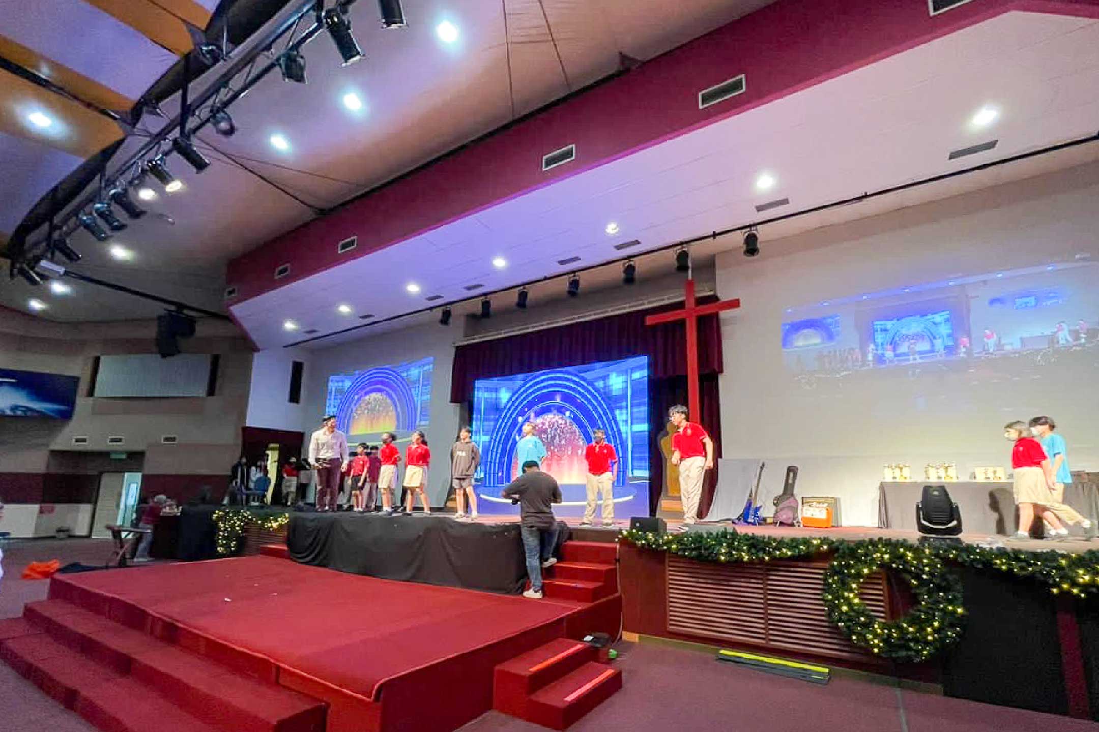 Rental Indoor LED Screen for Heritage International School at Petaling Jaya, Selangor