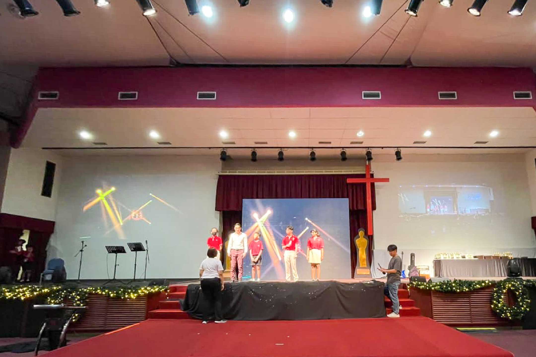 Rental Indoor LED Screen for Heritage International School at Petaling Jaya, Selangor
