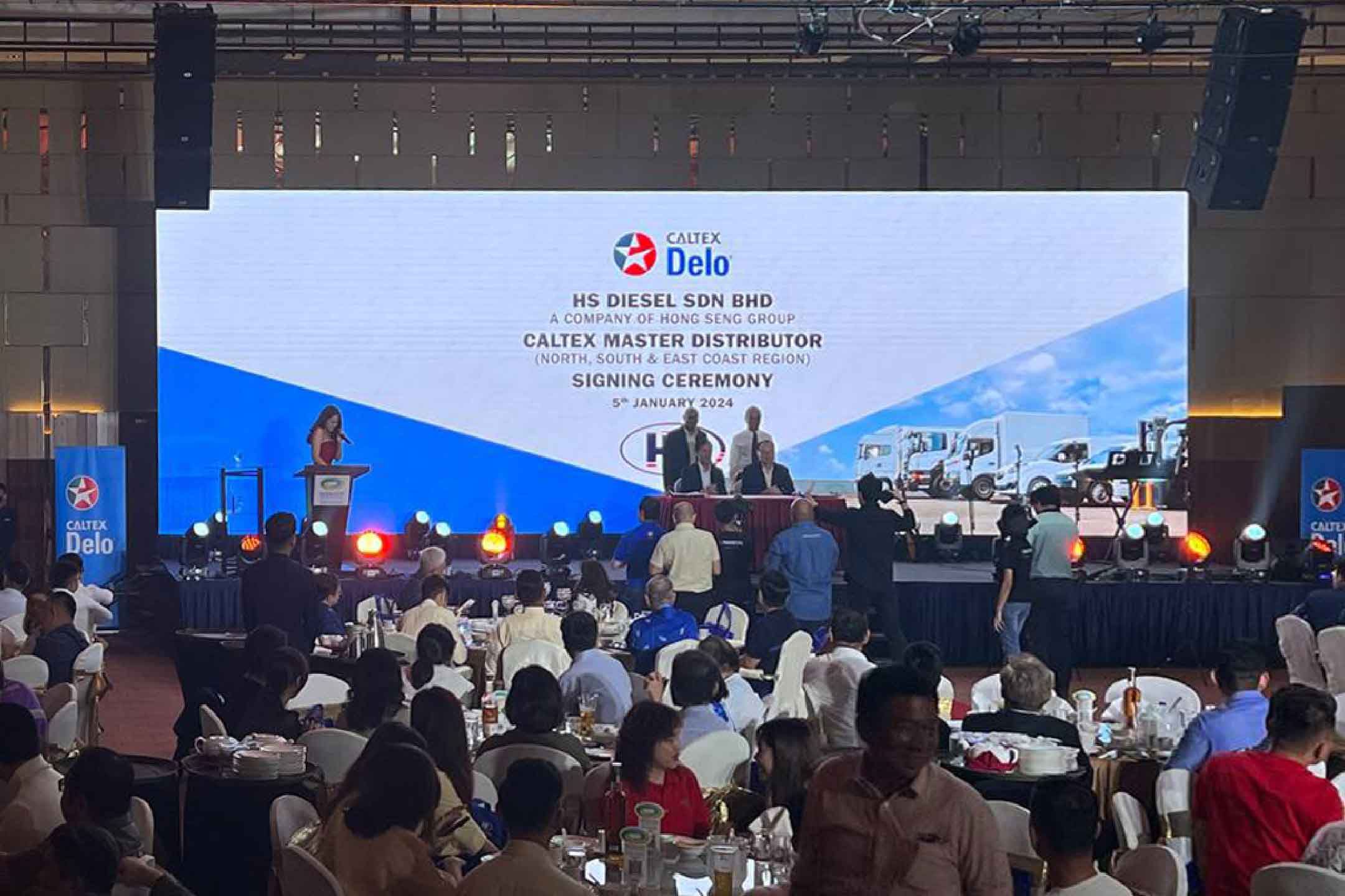 Rental Indoor LED Screen for Hong Seng Group Exhibition 2024 at Setia City Convention Centre