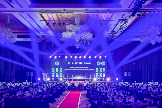 Rental Indoor LED Screen for Cheng & Co's Anniversary Gala Dinner at One World Hotel, Bandar Utama