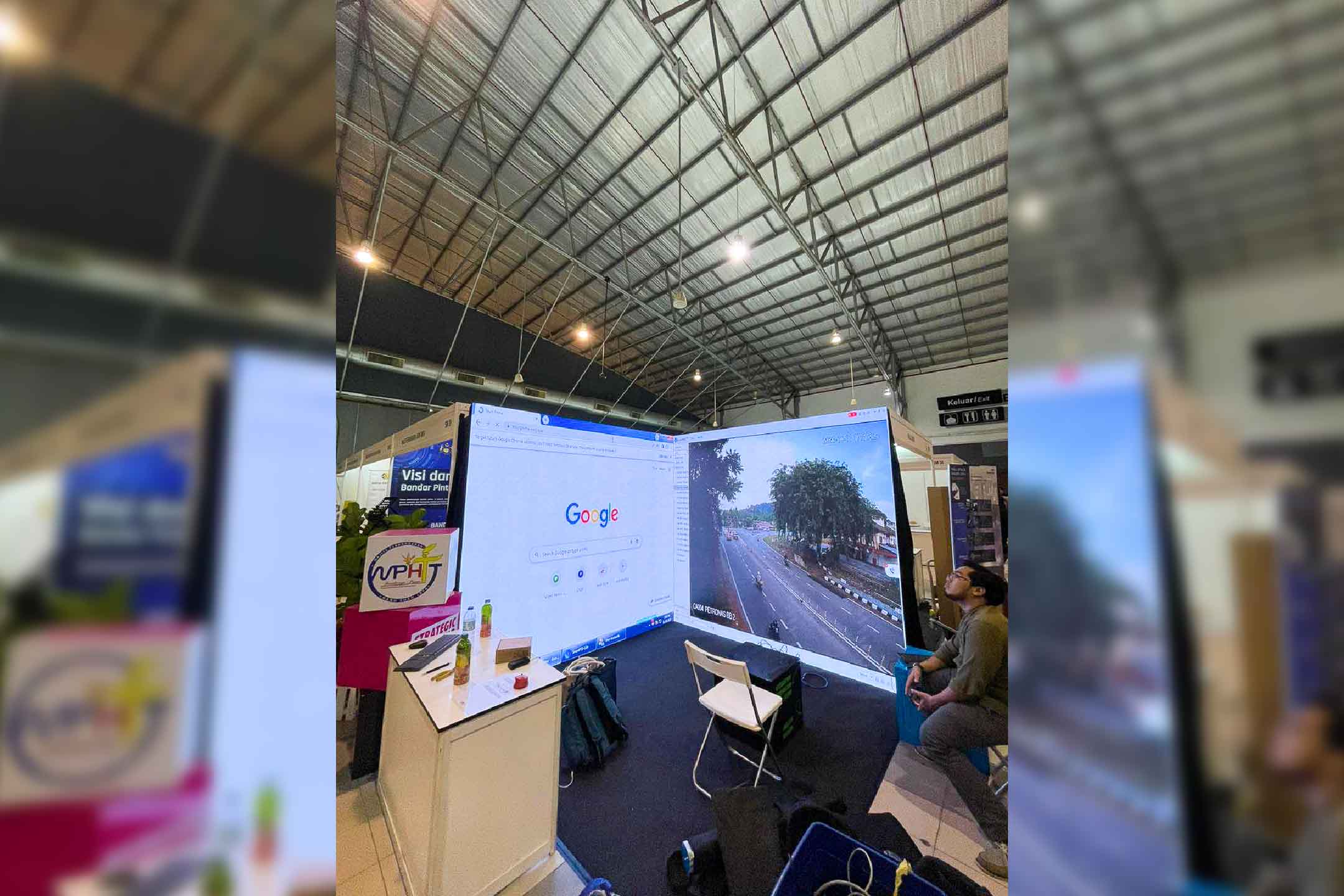 Rental Indoor LED Screen for Kiwitech Sdn bhd at MITC, Melaka