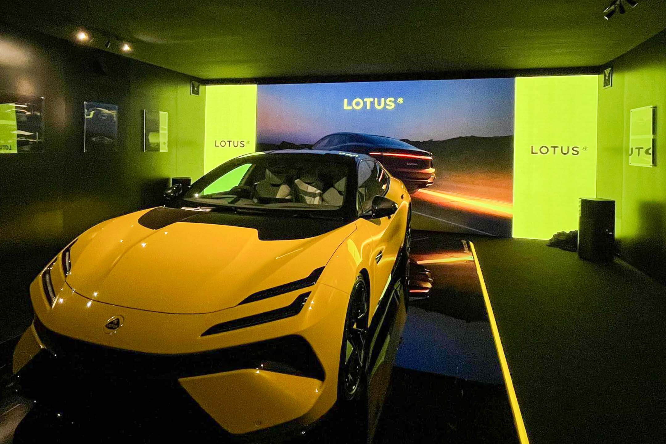 Rental Indoor LED Screen for Lotus Car Malaysia for the event Lotus Emeya Soft Launch Promotion at Pavilion Kuala Lumpur