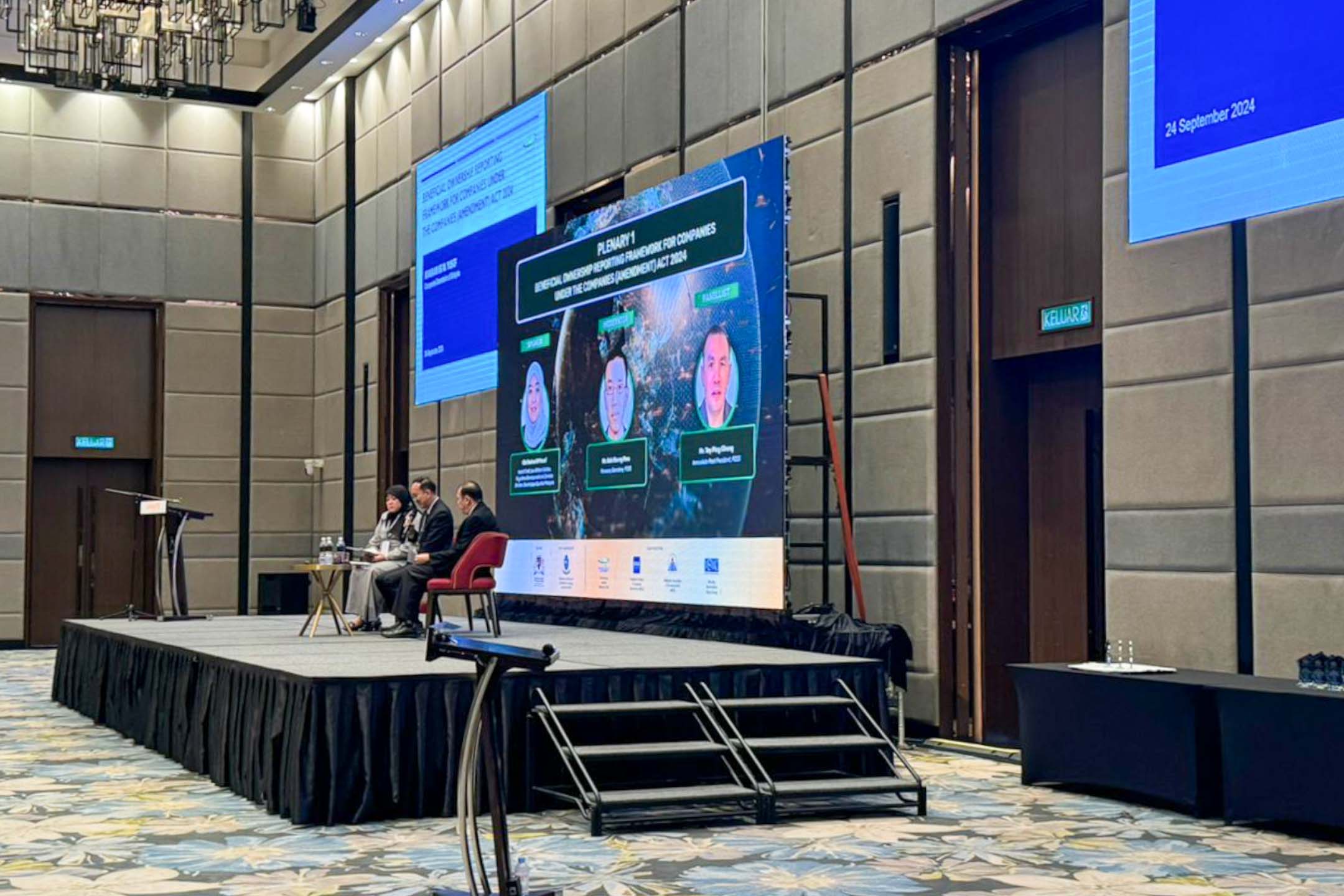 Rental Indoor LED Screen for Malaysian Association of Company Secretaries (MACS) for the event MACS National Conference 2024 at AVANTÉ Hotel, Petaling Jaya