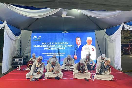 Rental Indoor LED Screen for PMD Holdings for the Majlis Kunjungan Ulama Indonesia ke Ibu Pejabat PMD Holdings at Pusat Latihan Kemasyarakatan Beranang (PULAKEM), Beranang