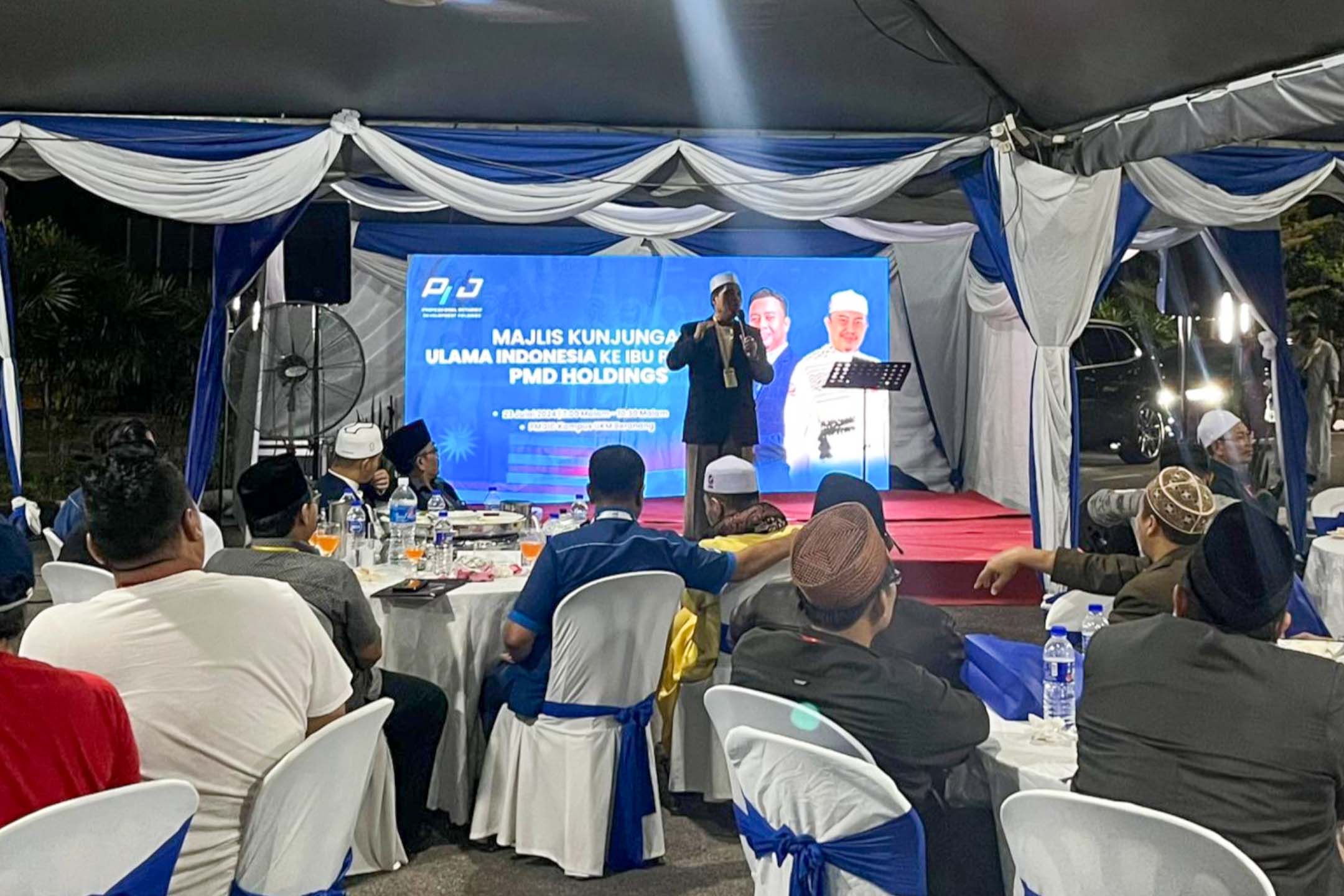 Rental Indoor LED Screen for PMD Holdings for the Majlis Kunjungan Ulama Indonesia ke Ibu Pejabat PMD Holdings at Pusat Latihan Kemasyarakatan Beranang (PULAKEM), Beranang