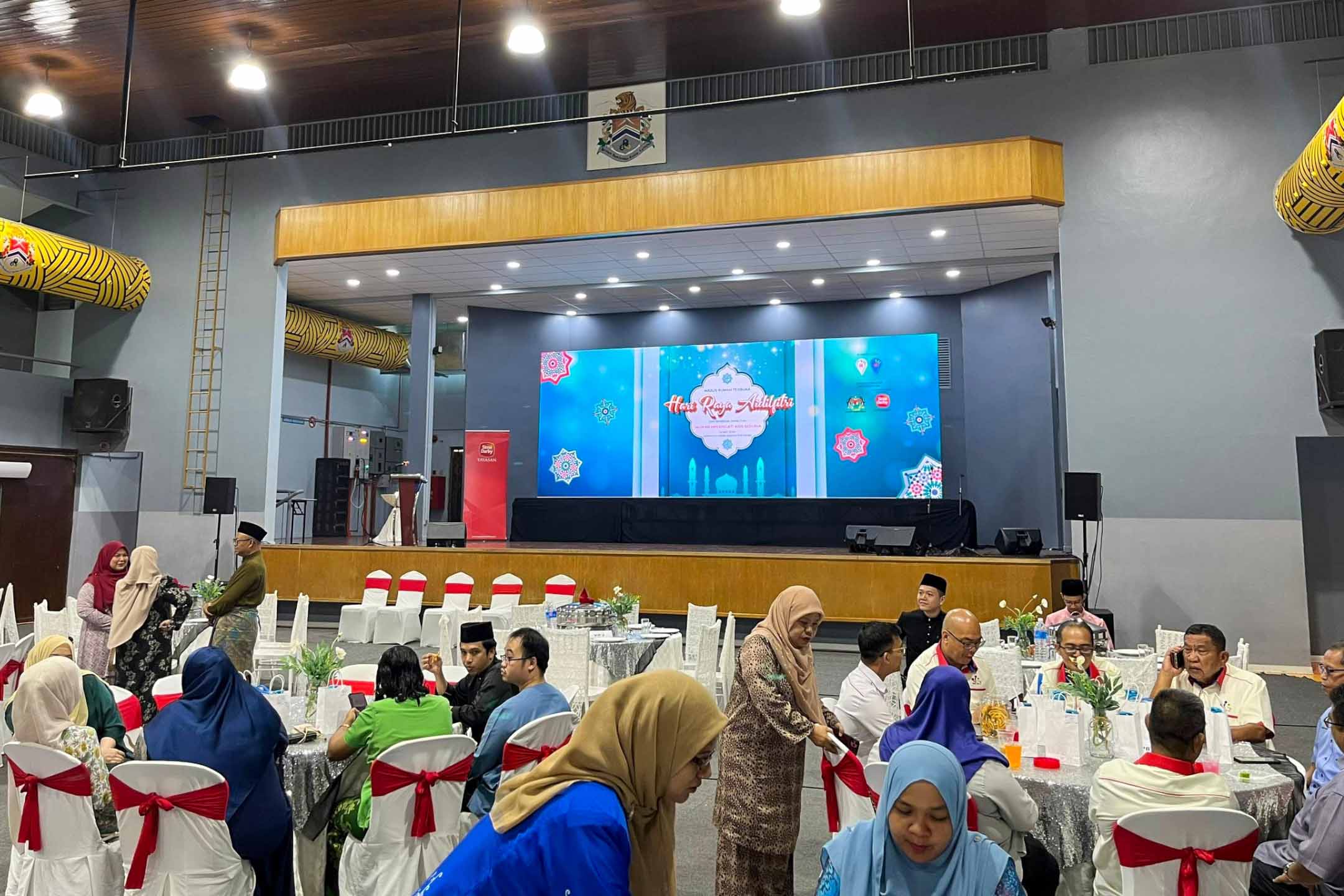 Rental Indoor LED Screen for Malaysian AIDS Foundation at Kompleks Sukan Bandar Tun Razak