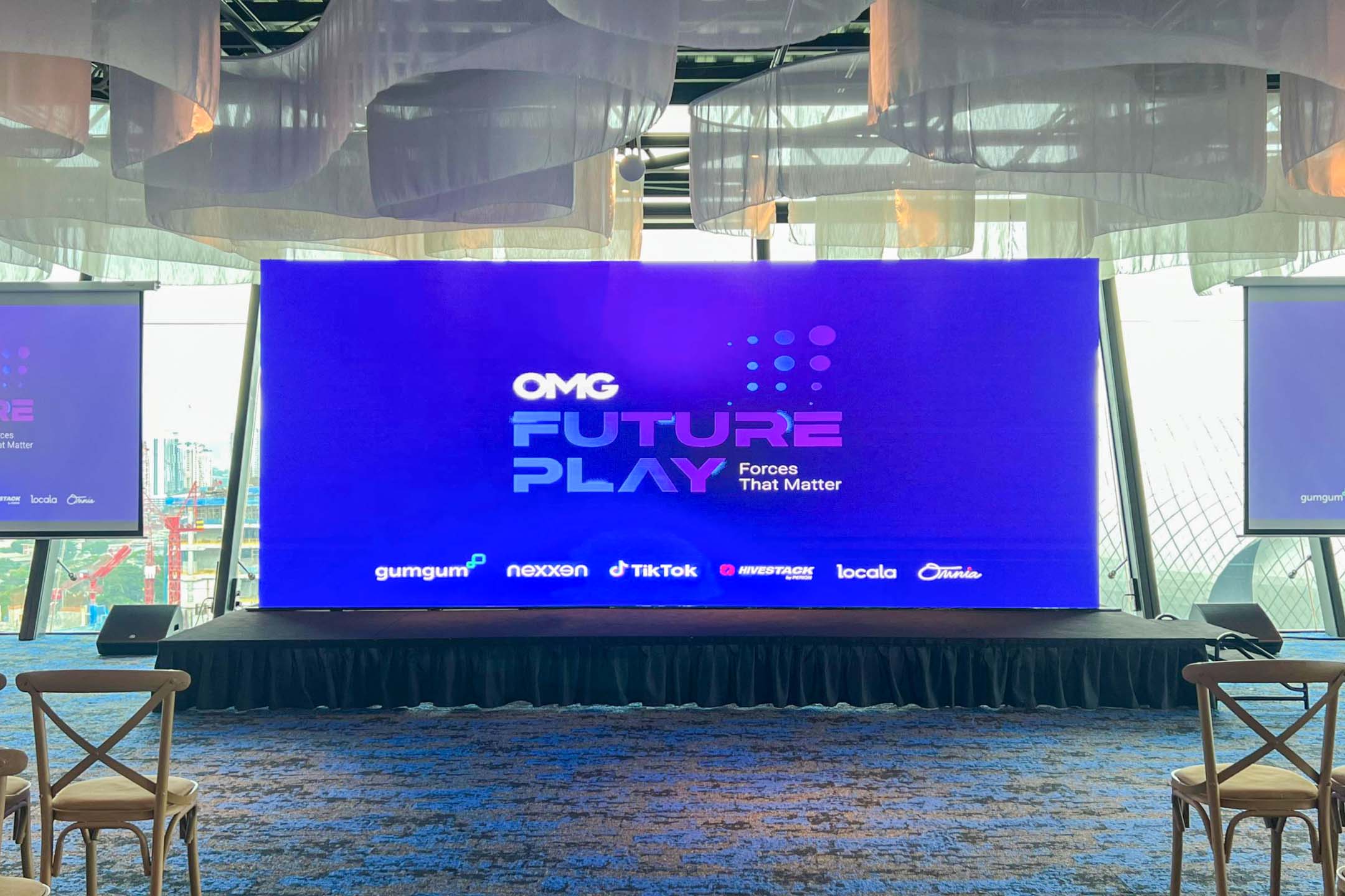 Rental Indoor LED Screen for Omnicom Media Group (M) Sdn Bhd for the OMG Future Play Workshop at The MET Corporate Towers