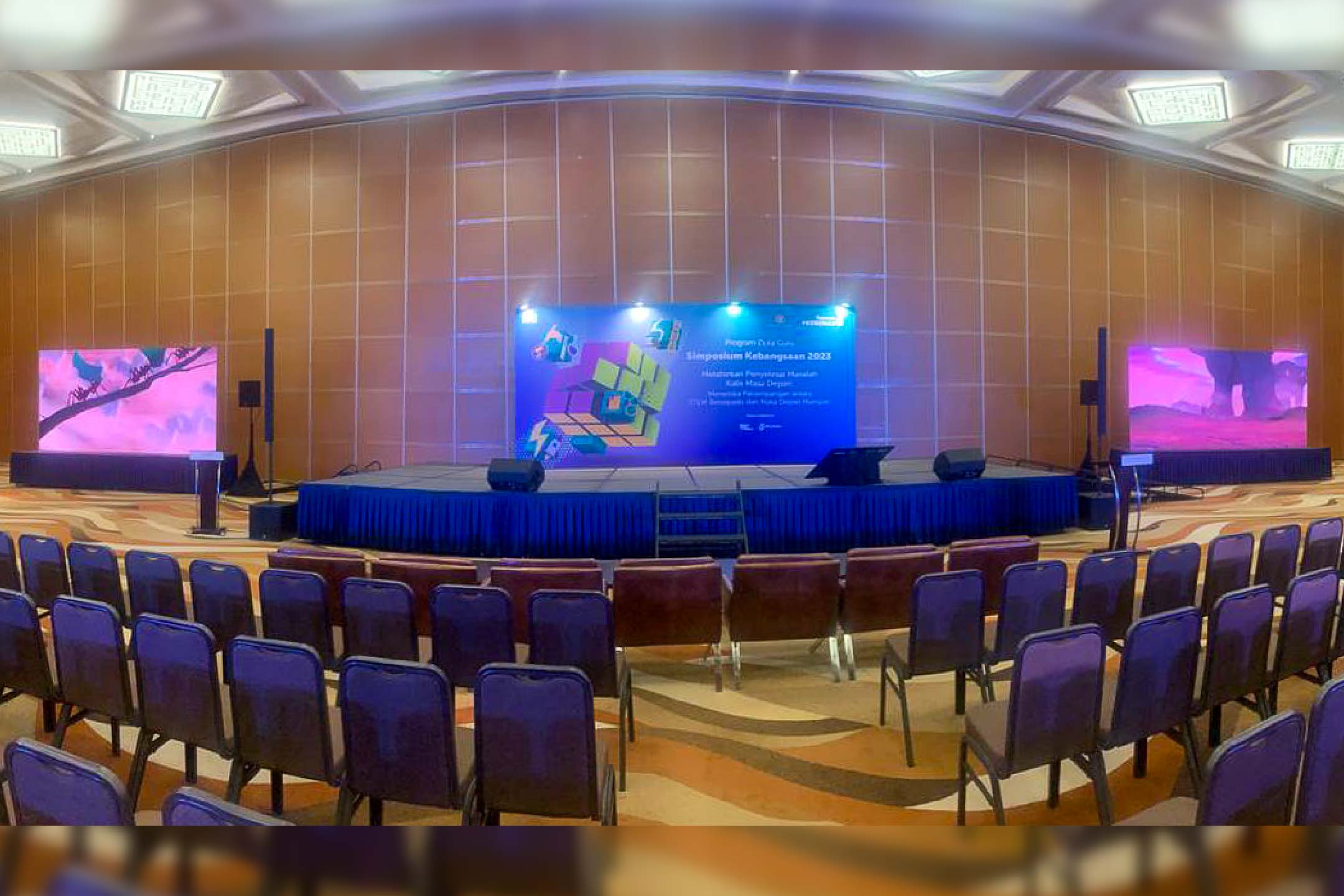 Rental Indoor LED Screen for Program Duta Guru (PDG) National Symposium 2023 at Movenpick Hotel And Convention Centre KLIA, Sepang