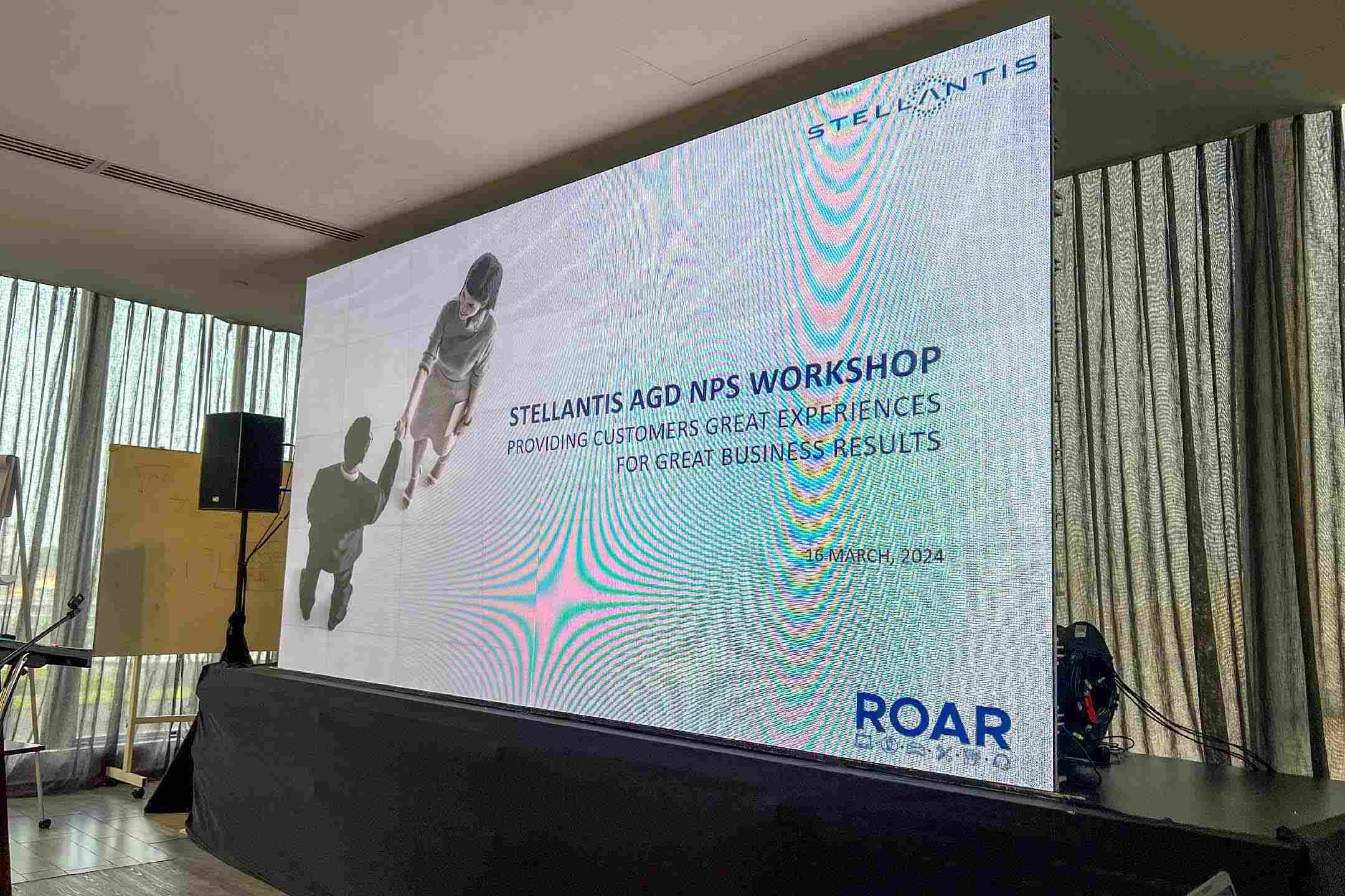 Rental Indoor LED Screen for Stellantis AGD NPS Workshop at The Pines Melaka