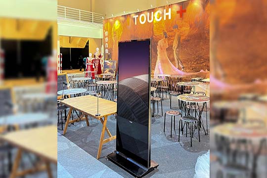 Rental Digital Standee for TOUCH Wedding Studio at KLPJ Wedding Fair, Mid Valley Exhibition Centre (MVEC)