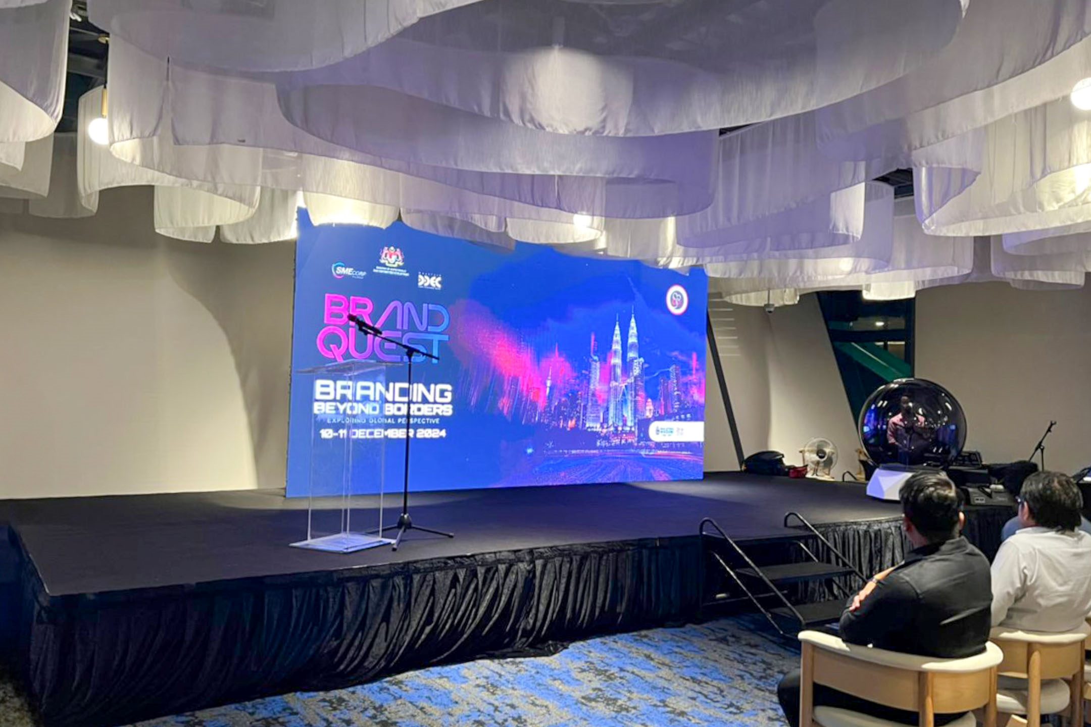 Rental Indoor LED Screen for Malaysia Design Development Centre (DDEC) for the BrandQuest Forum
