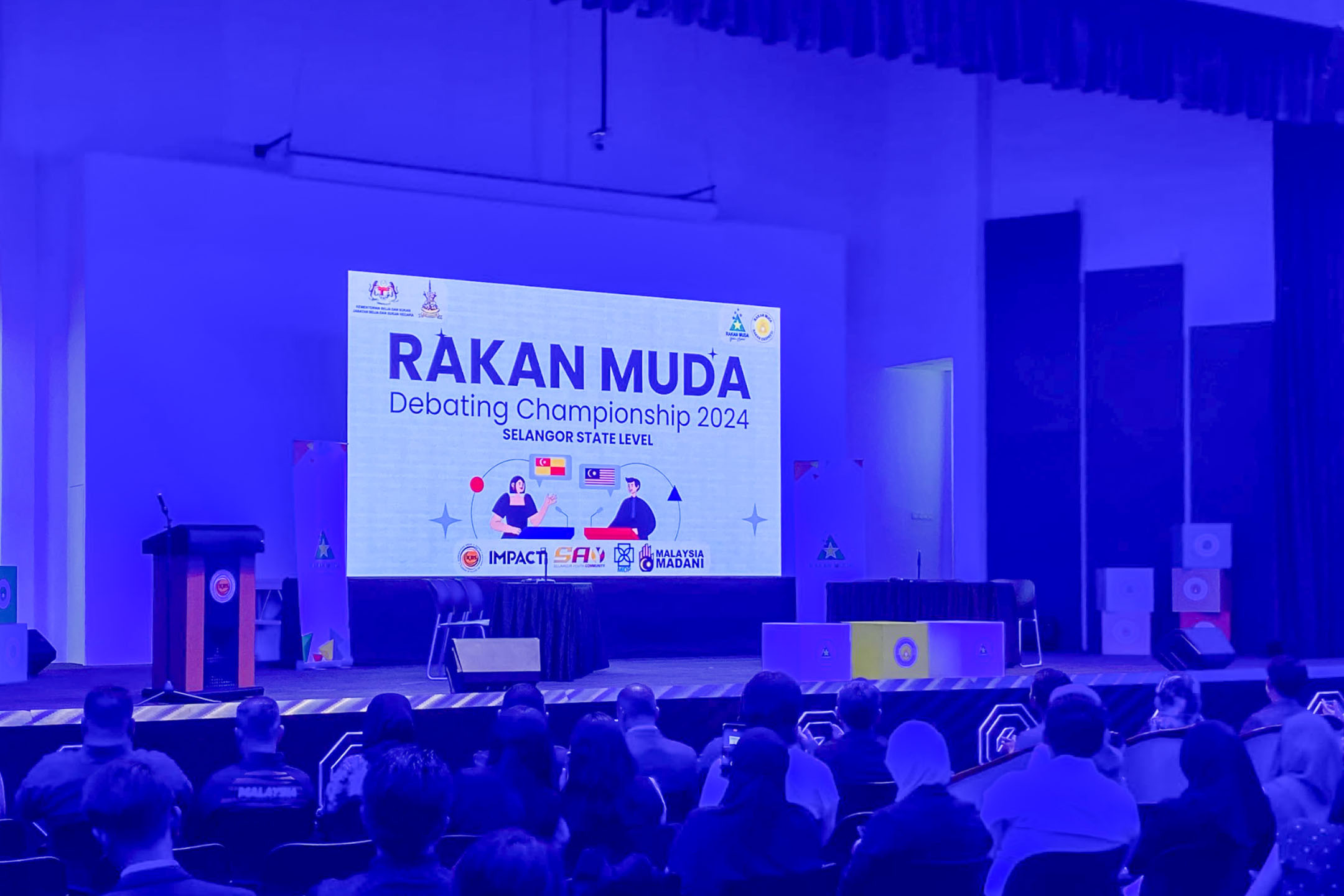 Rental Indoor LED Screen for Kementerian Belia dan Sukan (KBS)