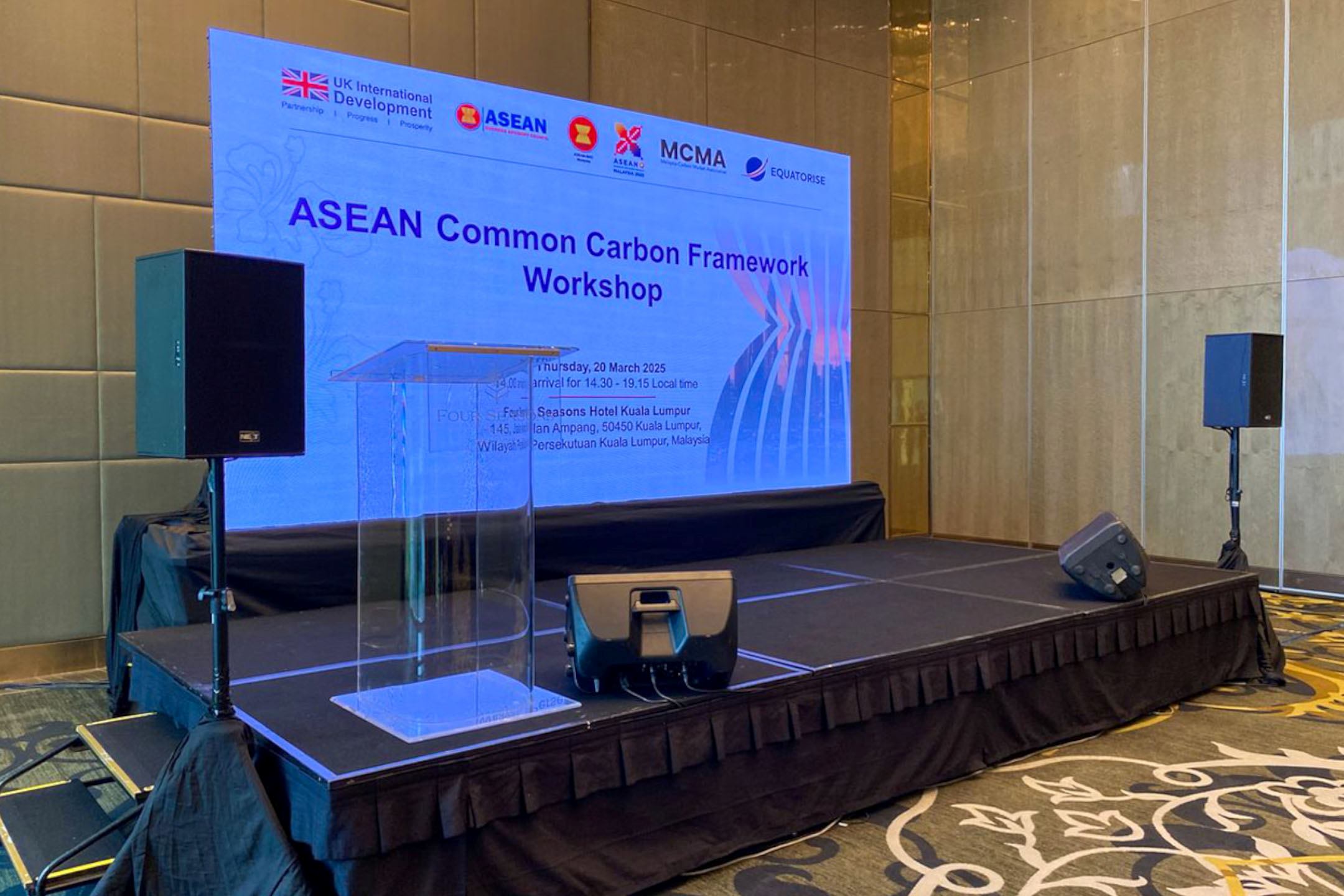 ASEAN Common Carbon Framework Workshop