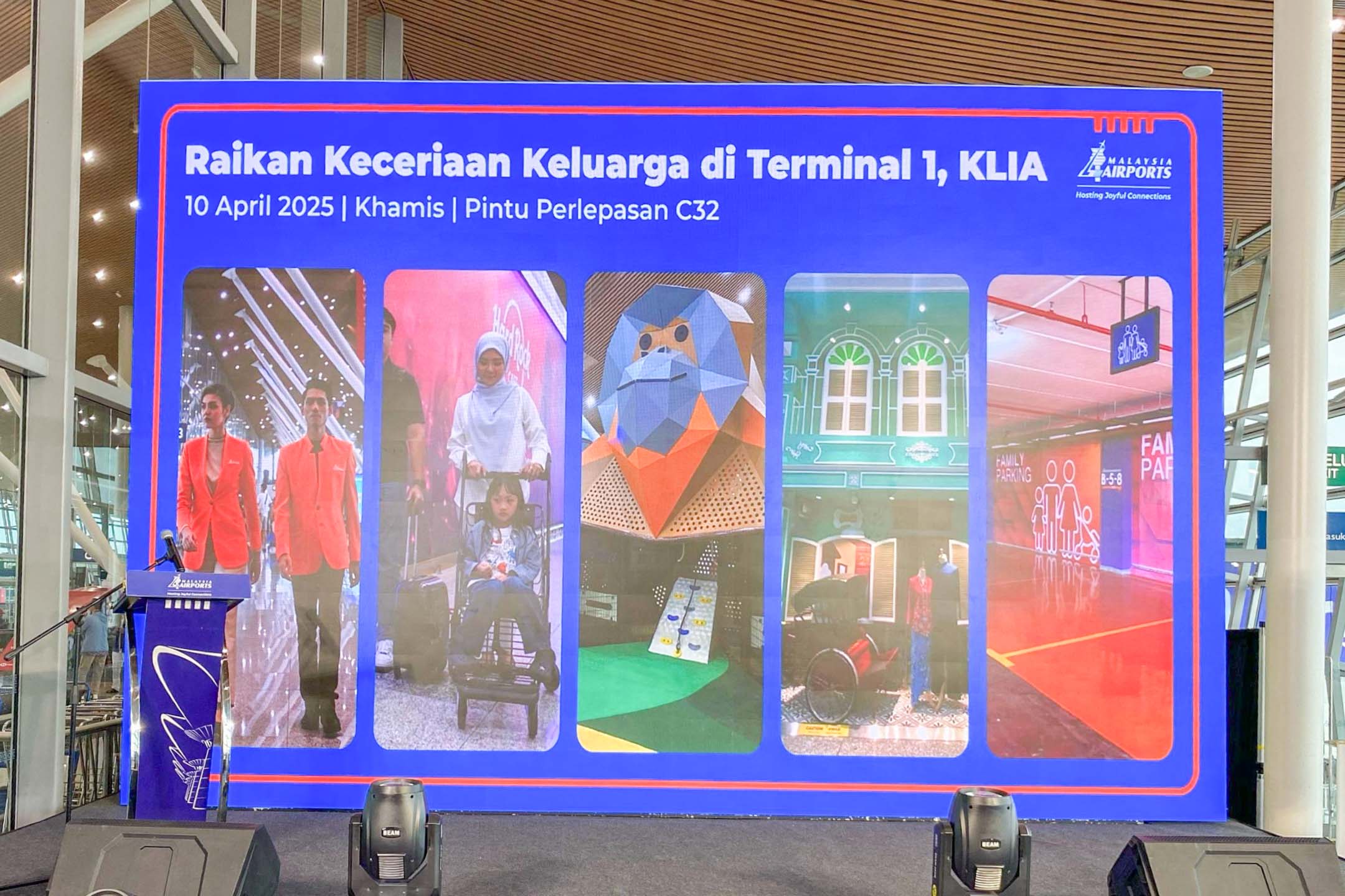 Raikan Keceriaan Keluarga at KLIA