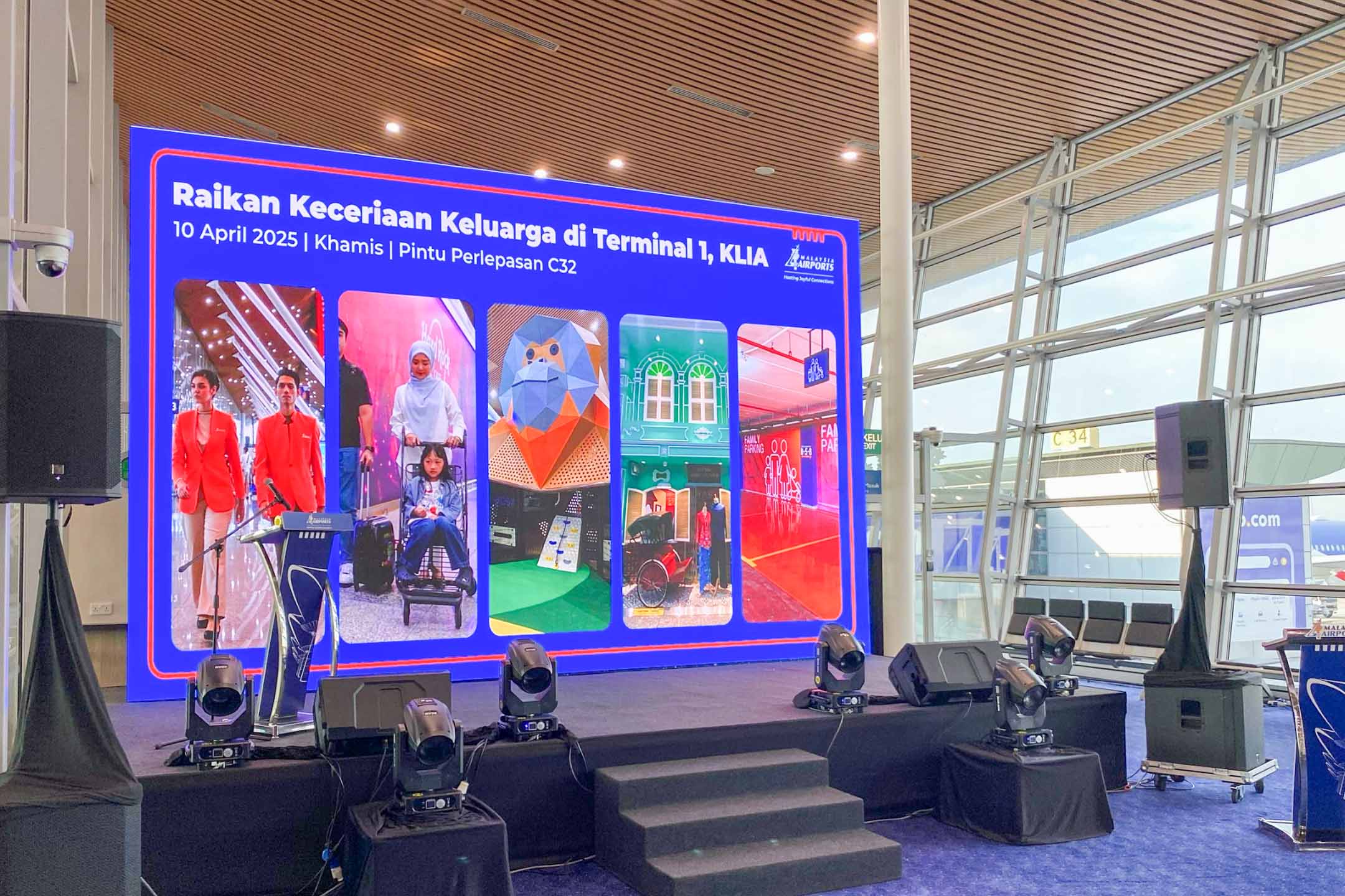 Raikan Keceriaan Keluarga at KLIA