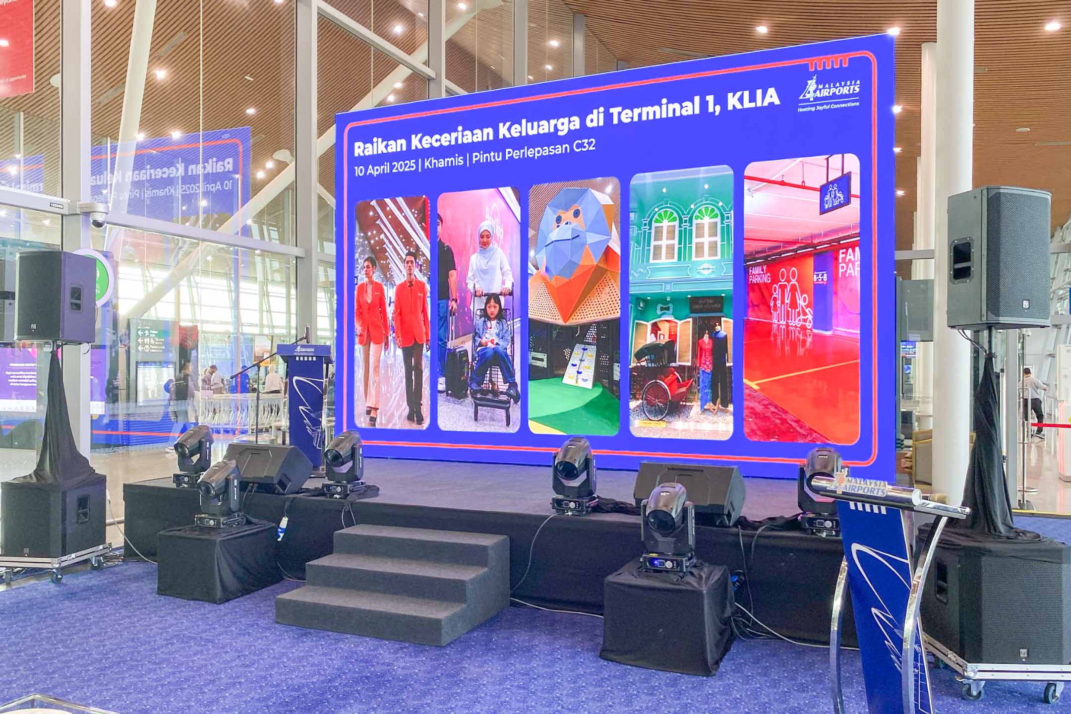 Raikan Keceriaan Keluarga at KLIA