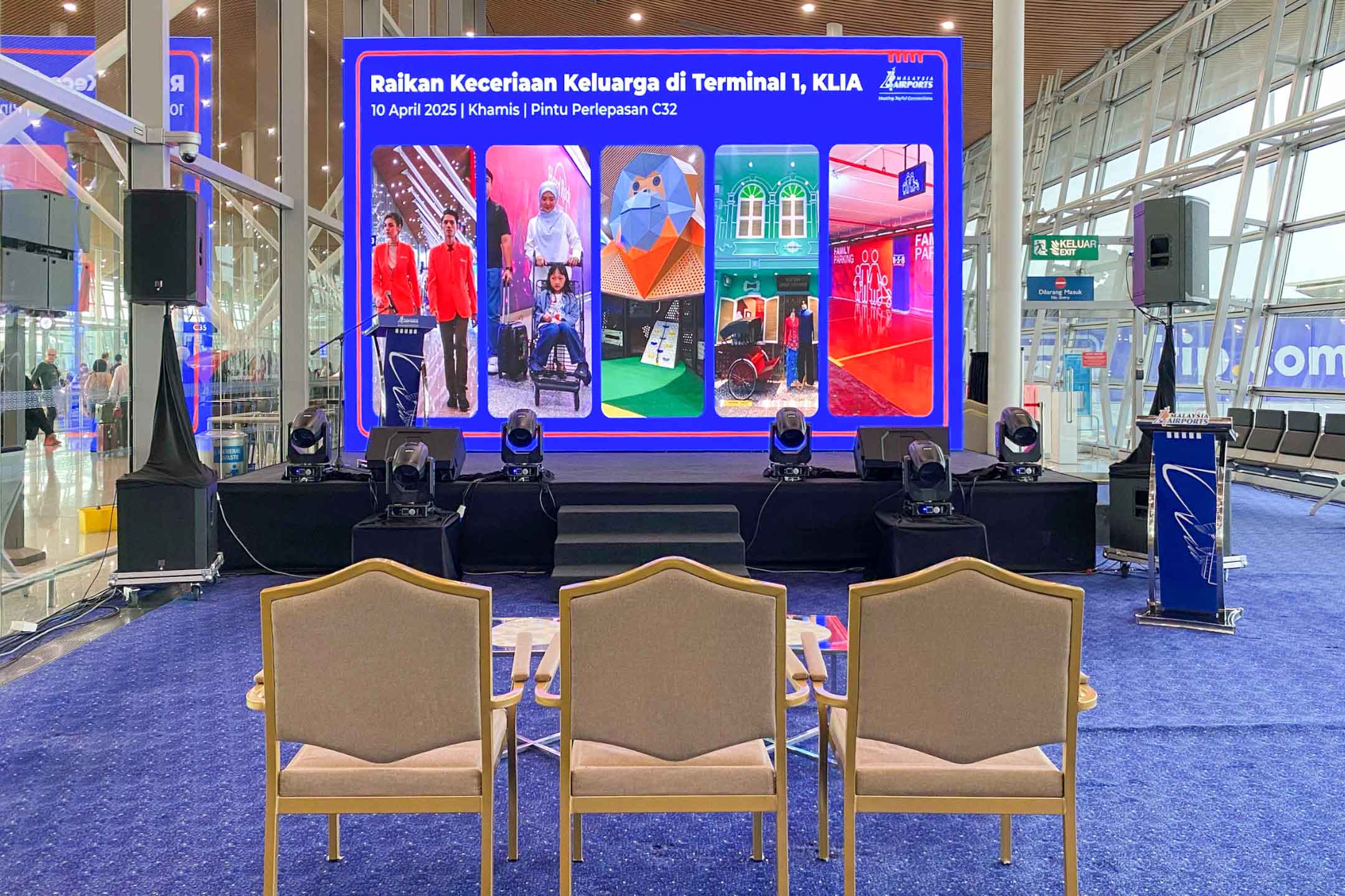 Raikan Keceriaan Keluarga at KLIA