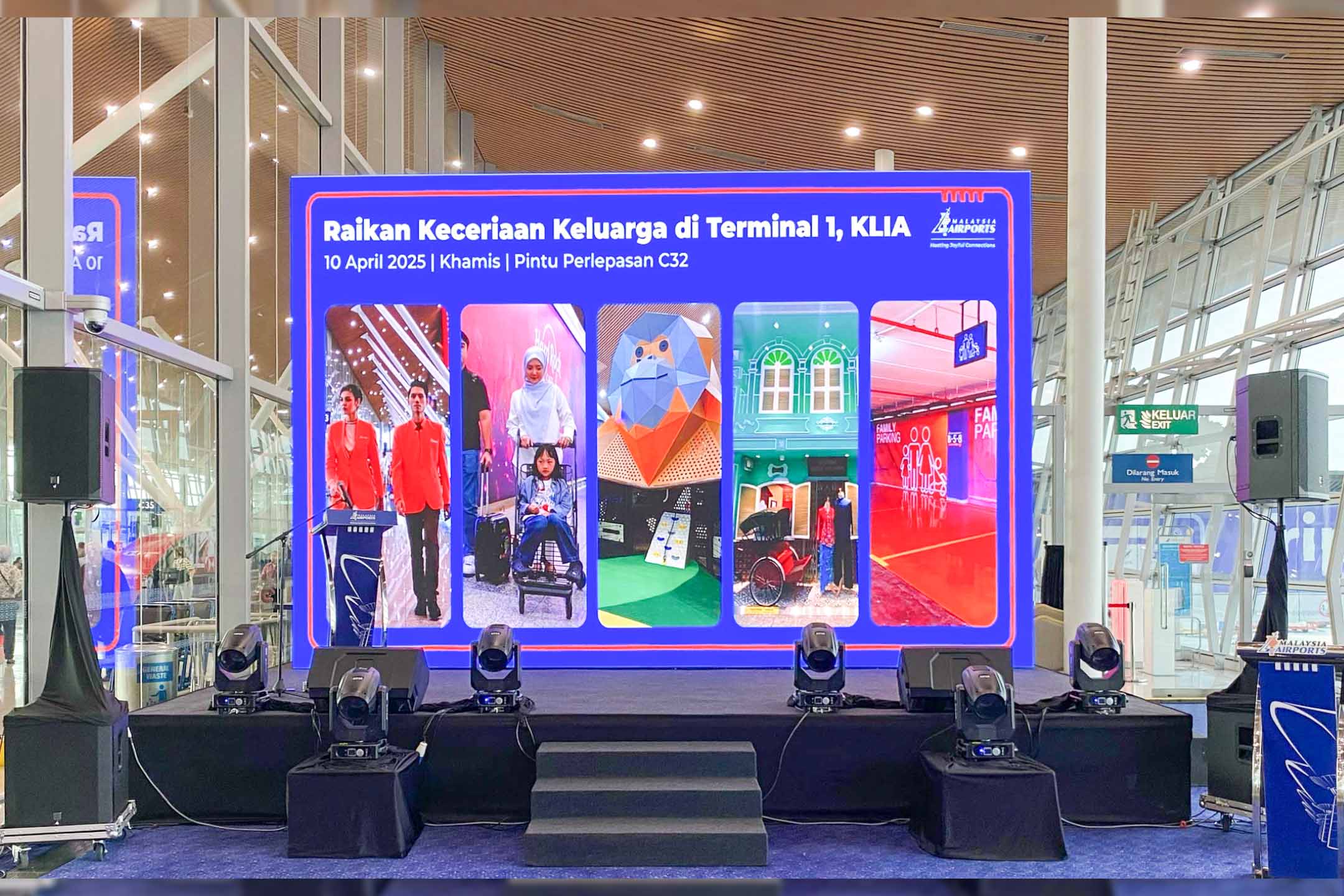 Raikan Keceriaan Keluarga at KLIA