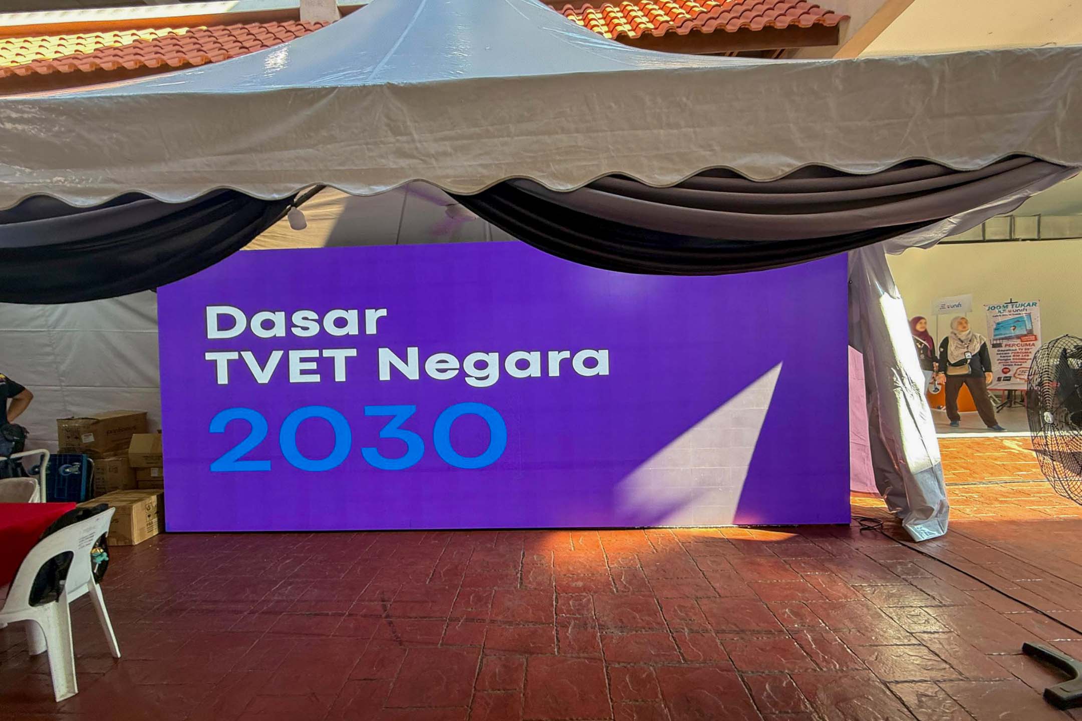 Pameran TVET at Program Madani Rakyat (PMR)