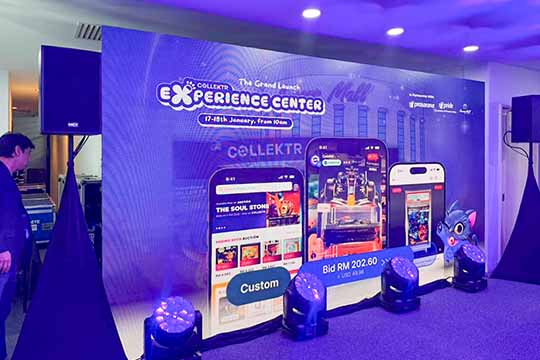 Launching Collektr Experience Centre