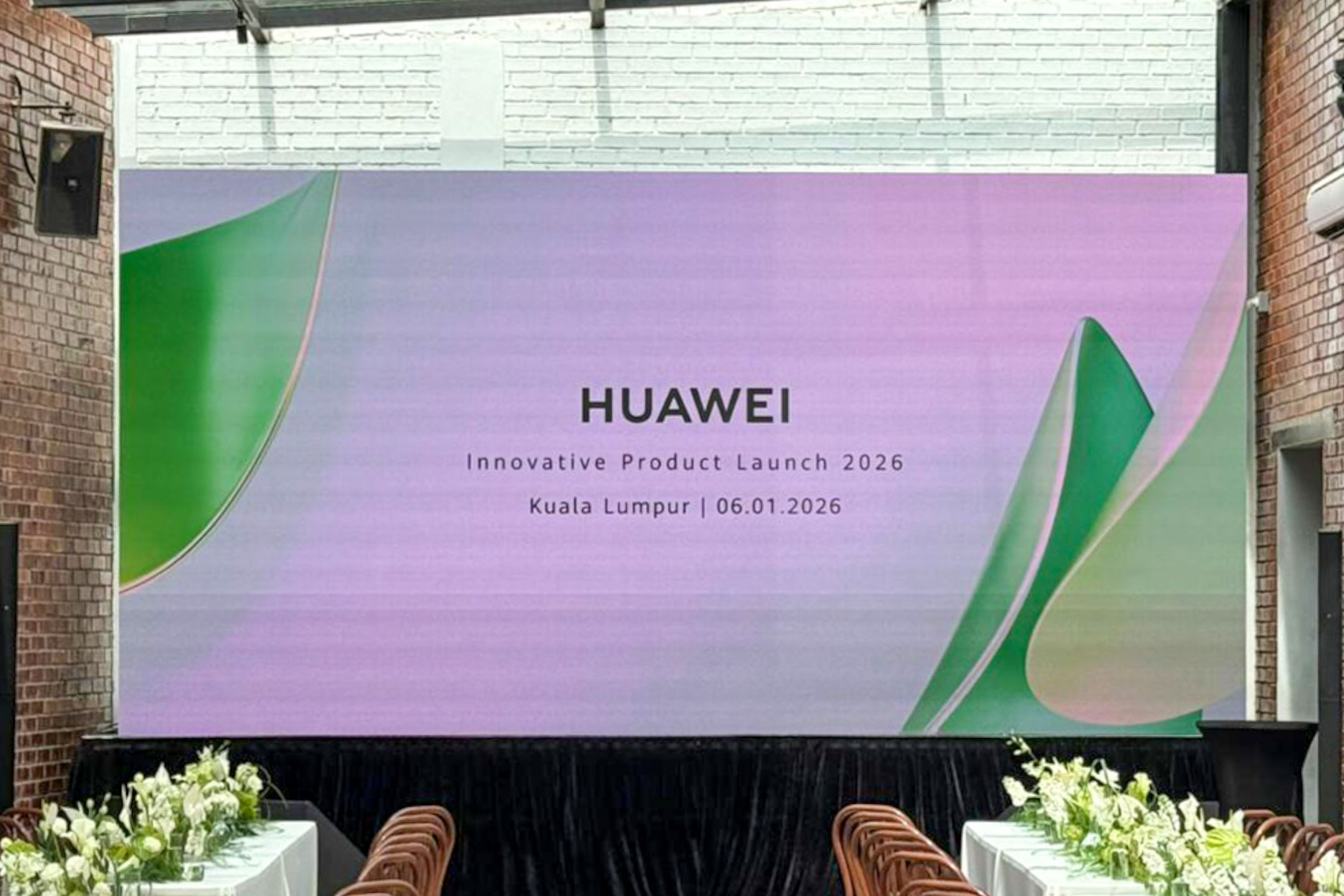 Huawei Innovative Product Launch