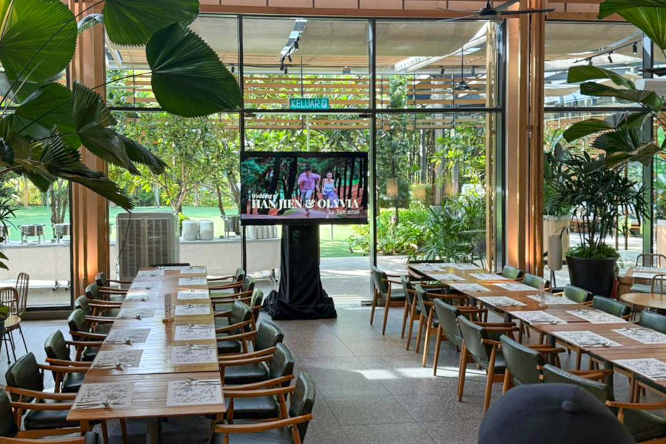 Wedding Dinner at Botanica+Co