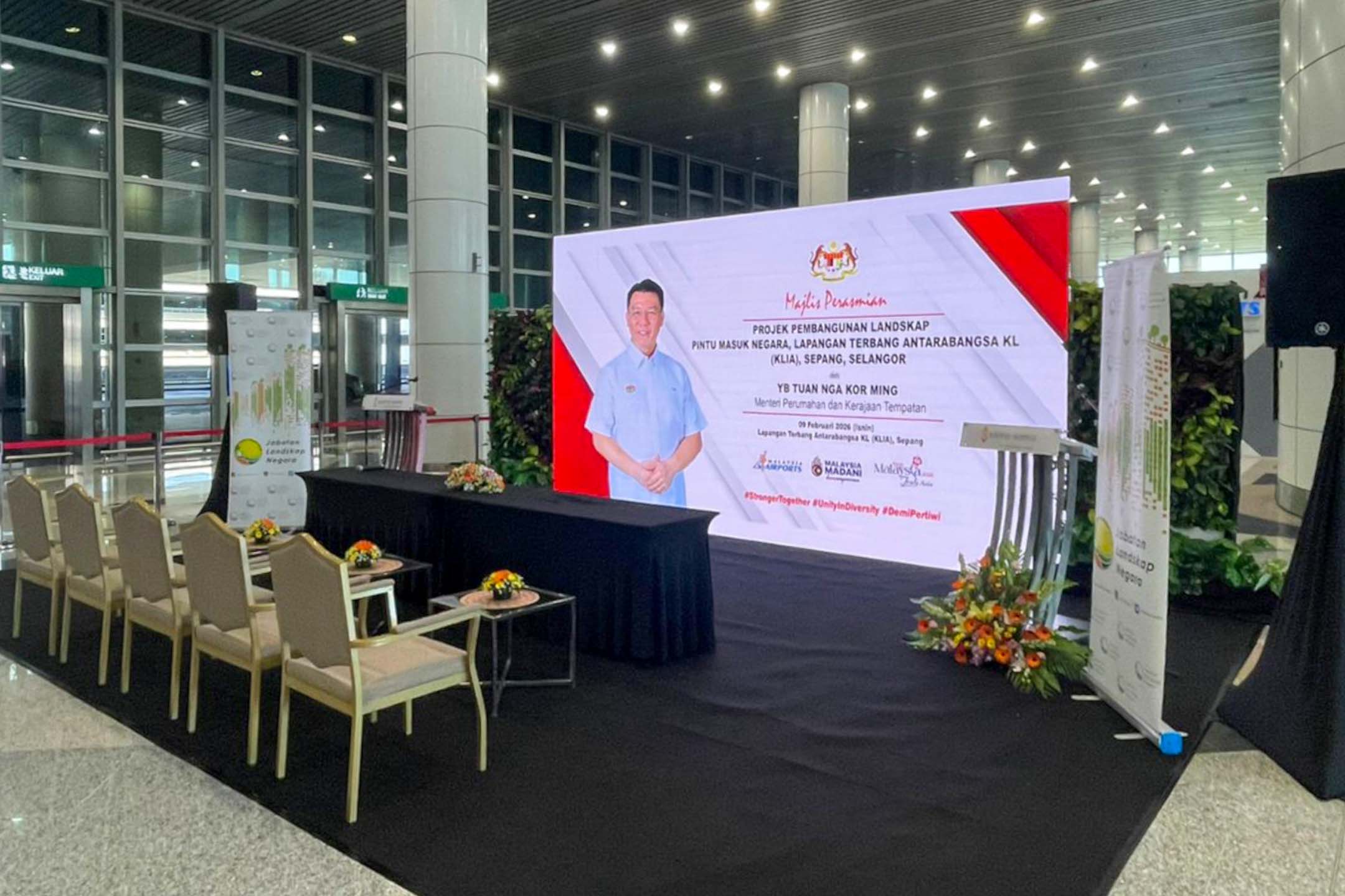 Projek Pembangunan Landskap Pintu Masuk Negara