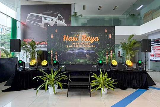 Hari Raya Open House & Go Green Campaign