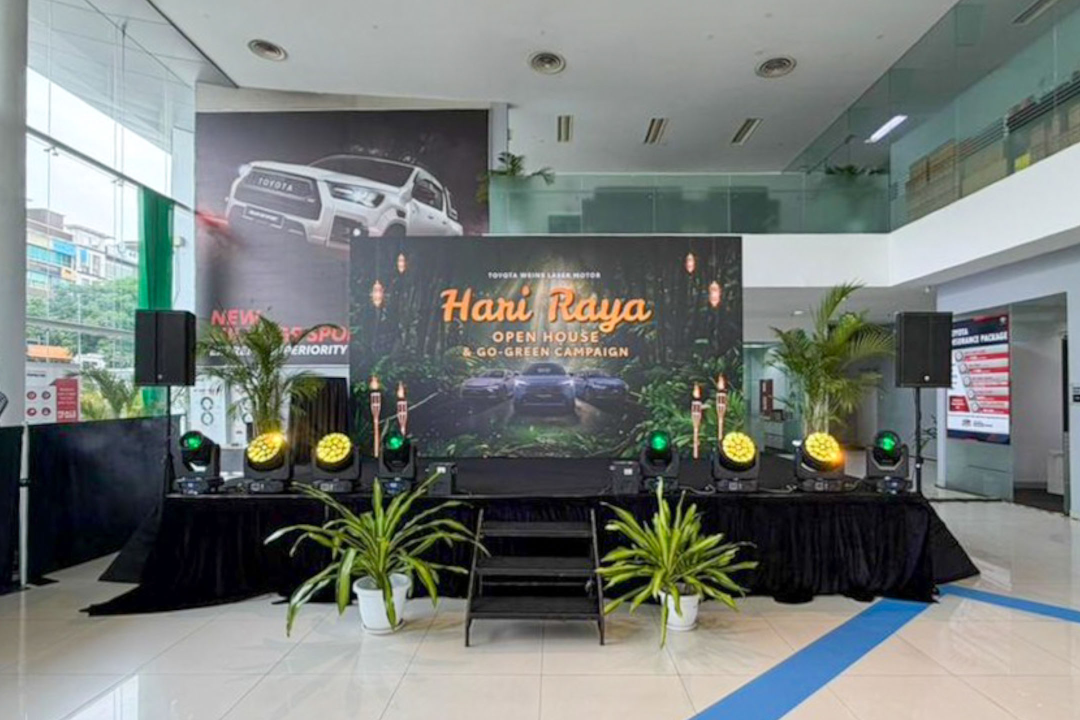 Hari Raya Open House & Go Green Campaign