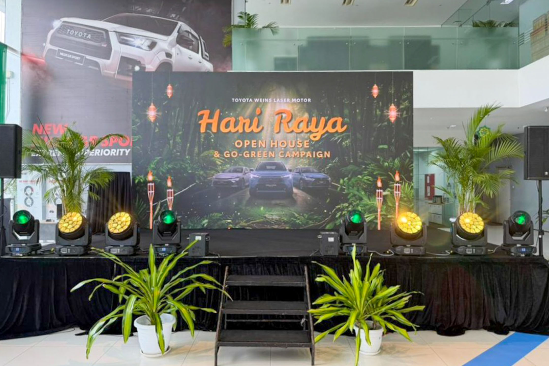 Hari Raya Open House & Go Green Campaign