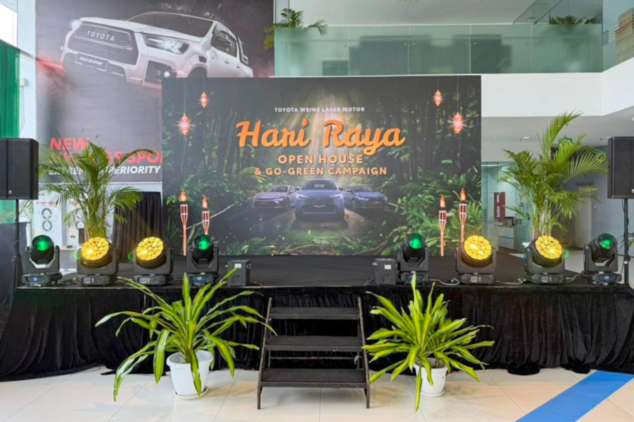Hari Raya Open House & Go Green Campaign